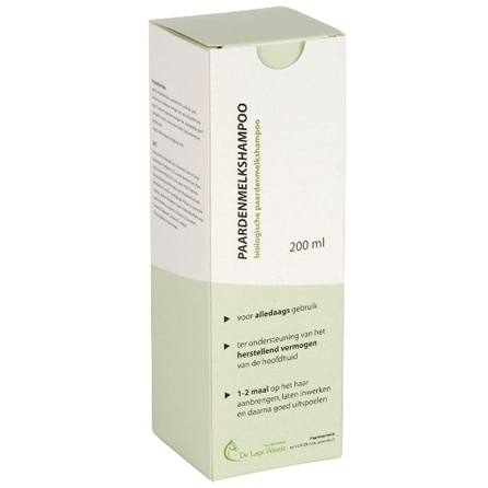 Paardenmelk shampoo met een hoog gehalte aan natuurzuivere paardenmelk.